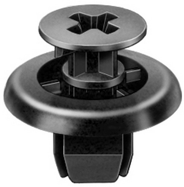 Toyota Push-Type Retainer Black Nylon - All