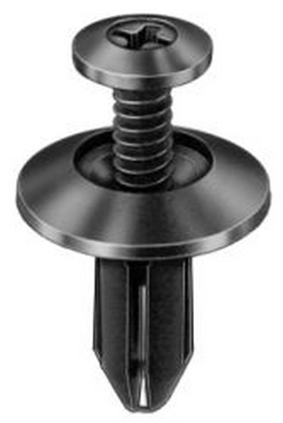 Chrysler & Ford Push Type Retainer Black - All