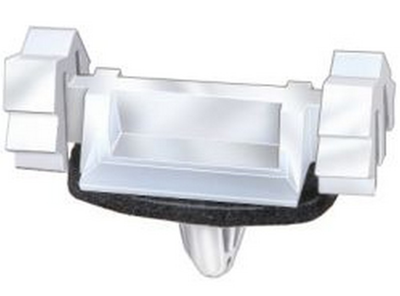 GM Moulding Clip White Nylon - All