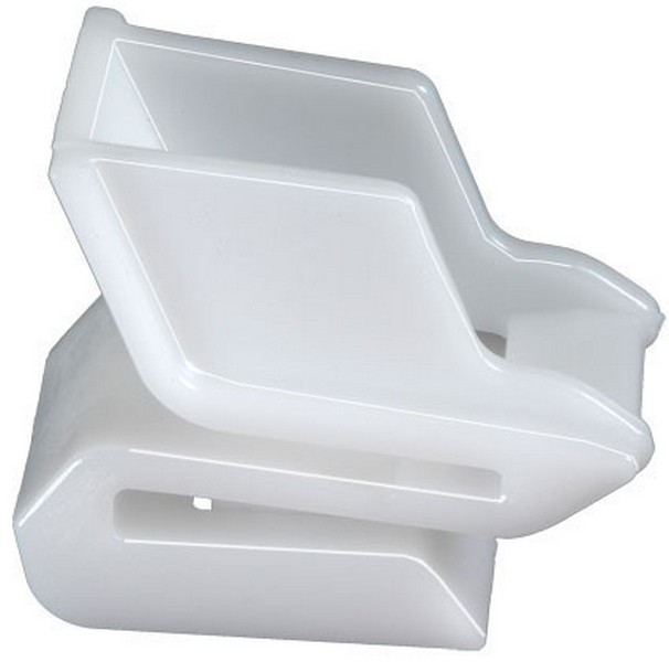 Nissan & Infiniti Bumper Clip White Nylo - All