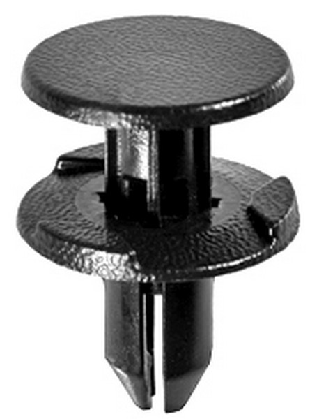 Nissan Push-Type Retainer Black Nylon - All