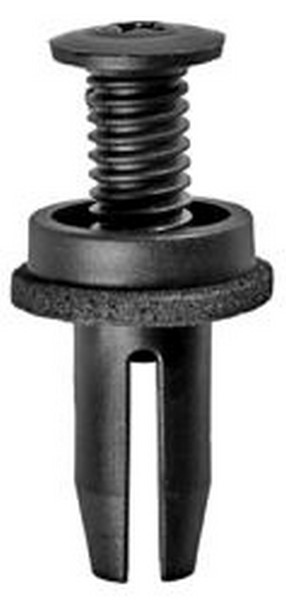 Ford Push-Type Retainer Black Nylon - All