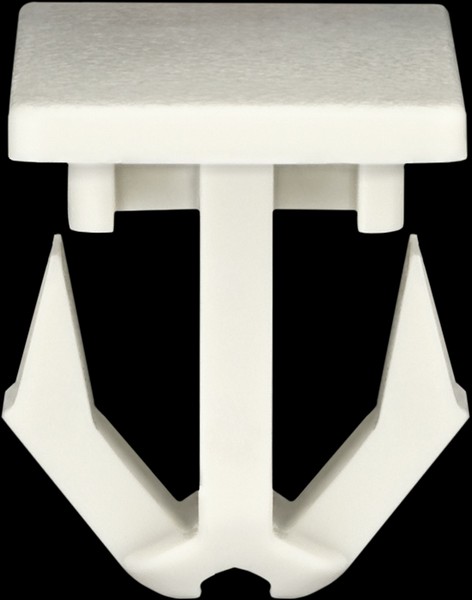 Chrysler Moulding Clip - Cream Color Nyl - All