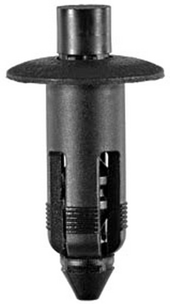 GM Push Type Retainer Black Nylon - All