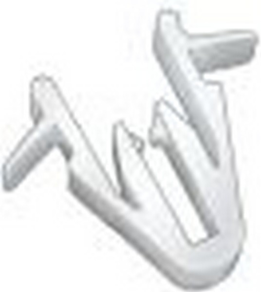 Toyota Moulding Clip White Nylon - All