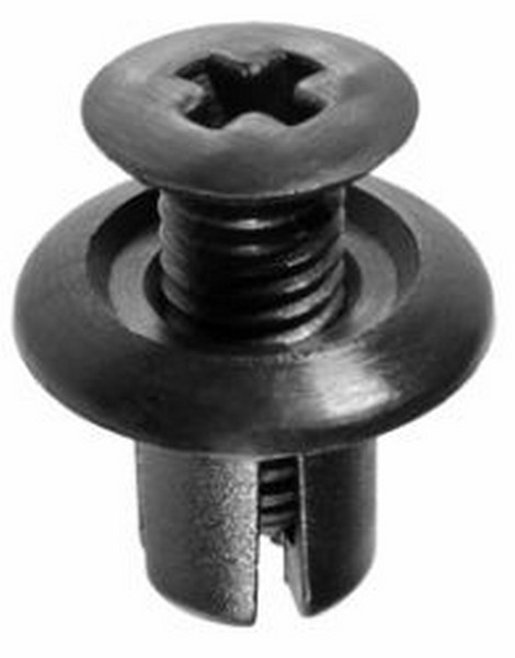 Toyota Push-Type Retainer- Black Nylon - All