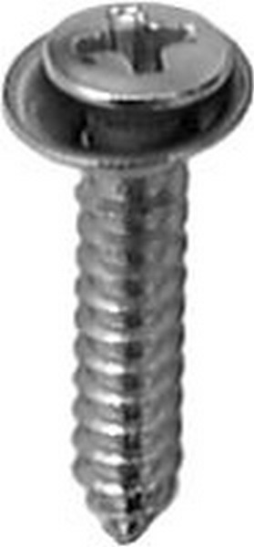 8 X 7/8 Phil Oval Hex Sems Tap Scrw Flus - Fasteners