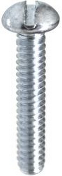 12-24 X 3/4 Slotted Rd Hd Mach Sc. Zinc - All