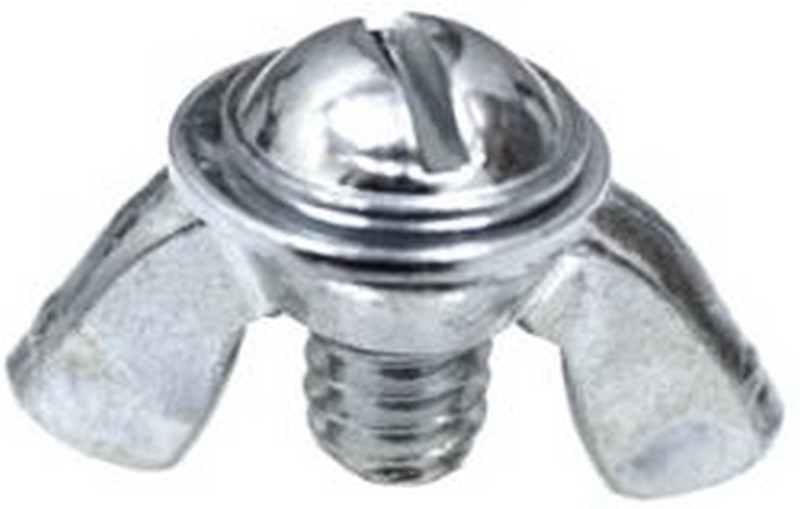 License Plate Screw Wing Nut & Washer - All