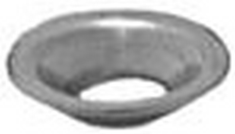 No.6 Flush Washer Nickel On Brass - Fasteners