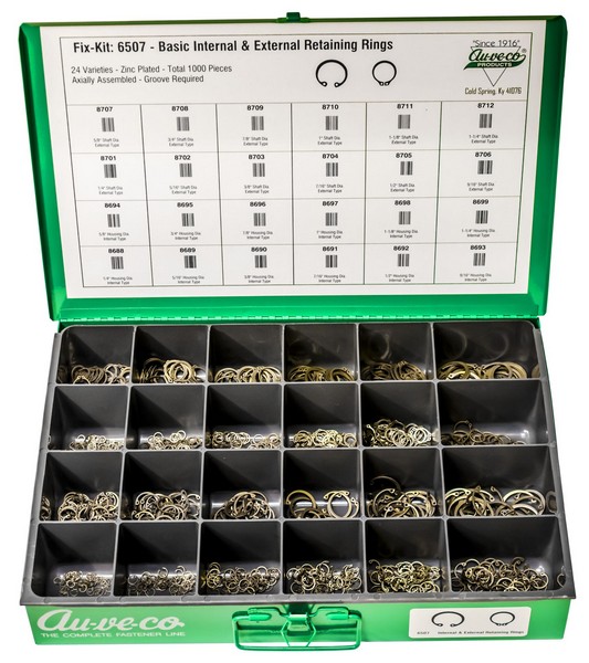 Internal & External Retaining Ring Kit - All