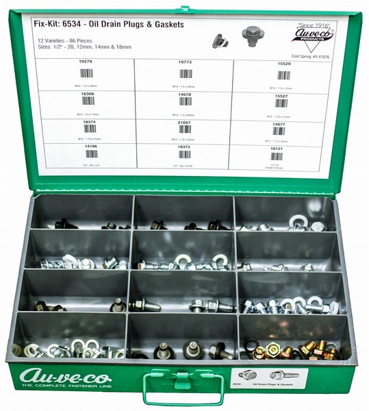 Oil Drain Plug & Gasket Kit - All