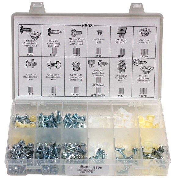 License Plate Hardware Quik-Select Kit - All
