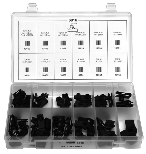 Extruded U Nut Quik-Select Kit - All