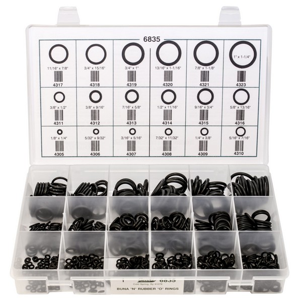 Buna N Rubber O Ring Quik-Select Kit - All