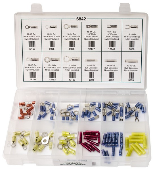 Nylon Ins. Elec.terminal Quik-Select Kit - All
