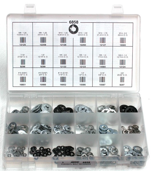 Pushnut Bolt Retainer Quik-Select Kit - All