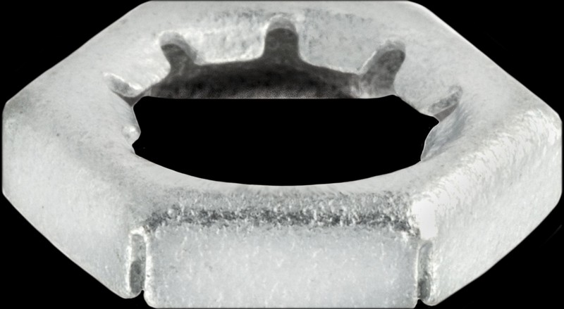 Hex Palnut Lock Nut1/2-20 3/4 Hex Zinc - All