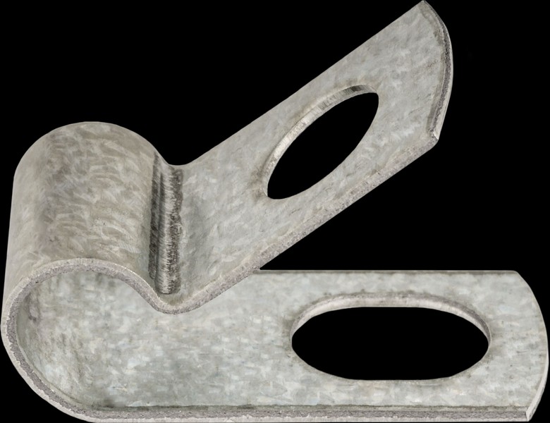 Closed Clamp 3/8 - Galvanized Uncoated - All