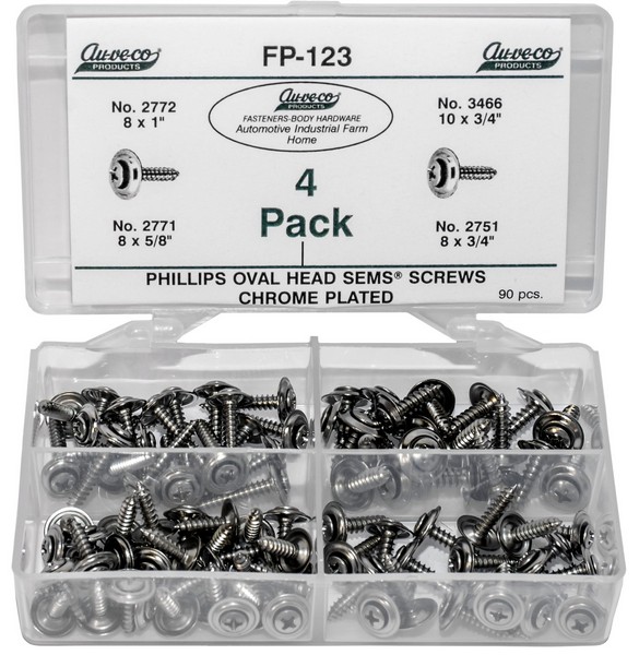 Phil.oval Wash Hd.t.s. Chrome (90 Pcs) - All