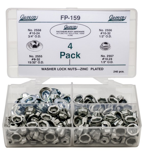 Hex Hd. Pal Nuts Zinc (240 PCS) - All