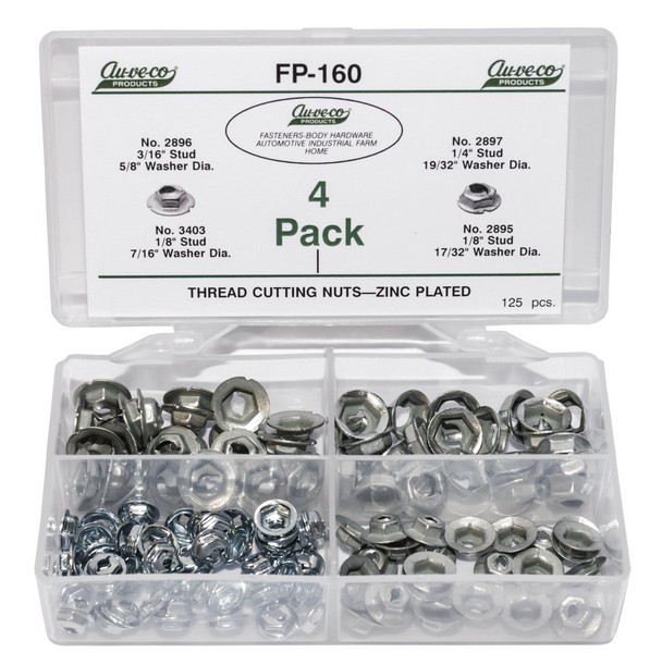 Thread Cutting Nuts (125 PCS) - All