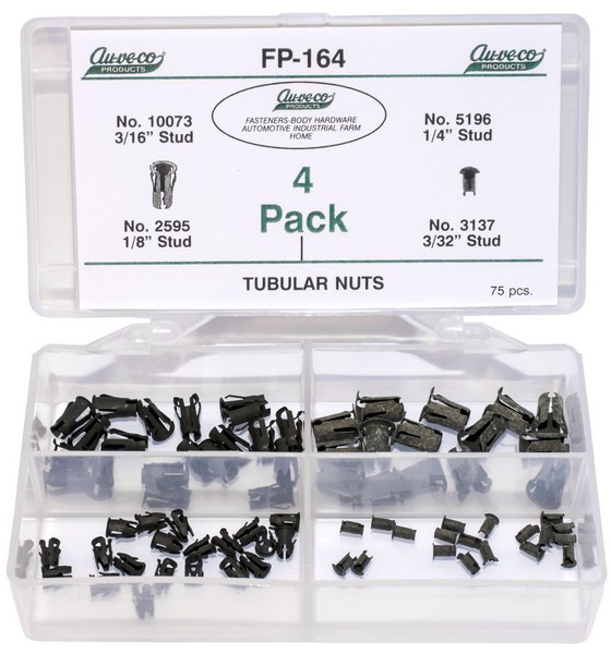 Tubular Nuts (75 Pcs) - All
