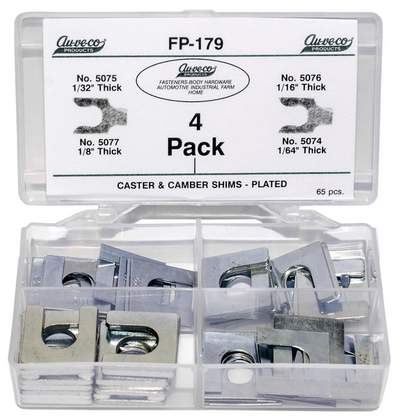 Caster & Camber Shims (65 Pcs) - All
