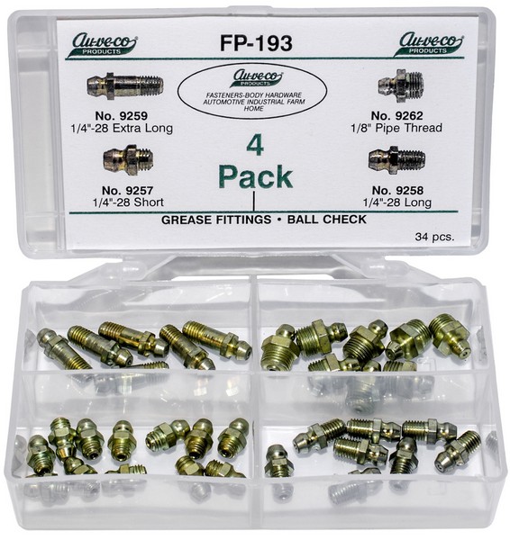 Grease Fittings-Ball Check (34 PCS) - All