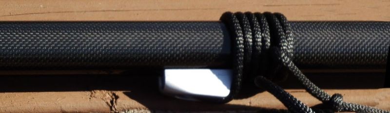 Carbiepoles 1.5IN Black Carbon Fiber - Boat Vents & Mooring/Carbie Poles