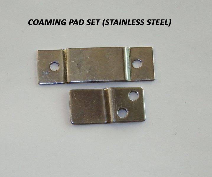 Carbiepoles Coaming Pads Set - Fasteners