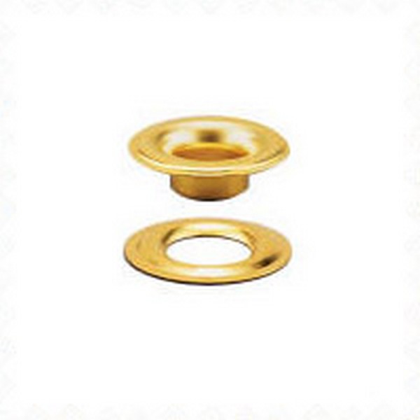 #00 Grommet & Washer Brass 3/16in - Grommets