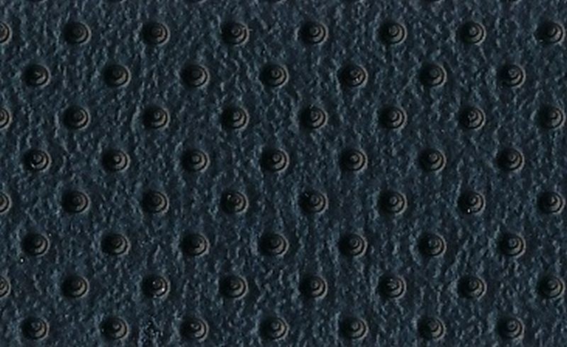 Milled Pebble Mini Perf Charcoal Black - OEM Vinyl