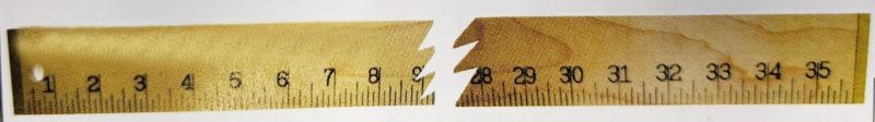 Osborne #160-5c 60 Wood Ruler - All