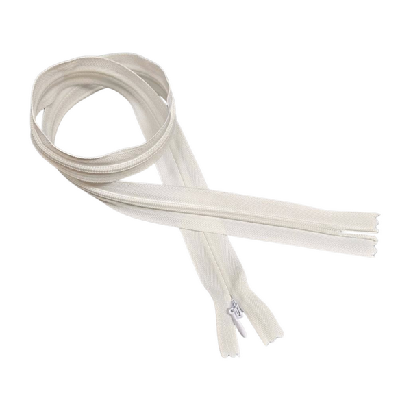 Invisible Zipper White #4 16 In - Zippers