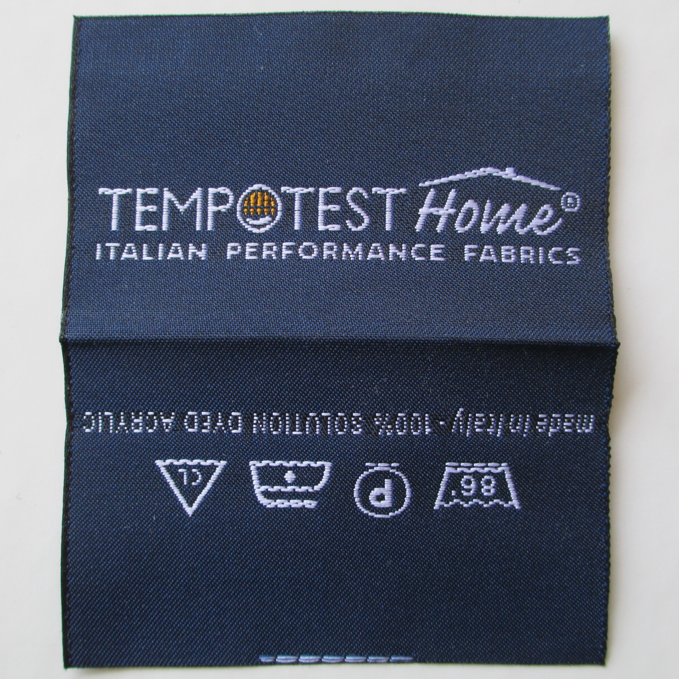 Tempotest Home Sew Tag - Tempotest Home Fabric Samples
