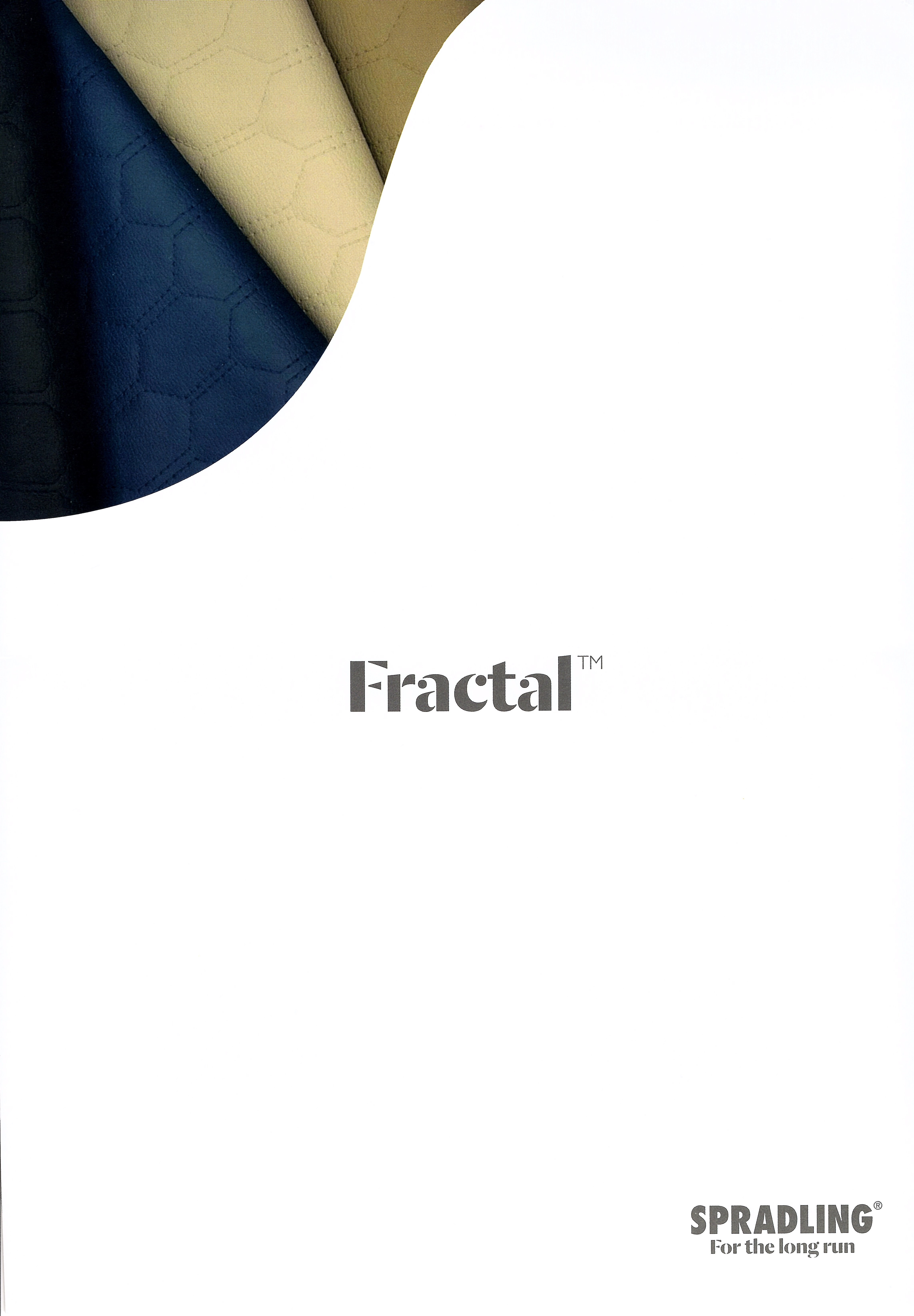 Spradling Fractal / Leon Sample Card - Marine Vinyl & Boat Upholstery Fabric
