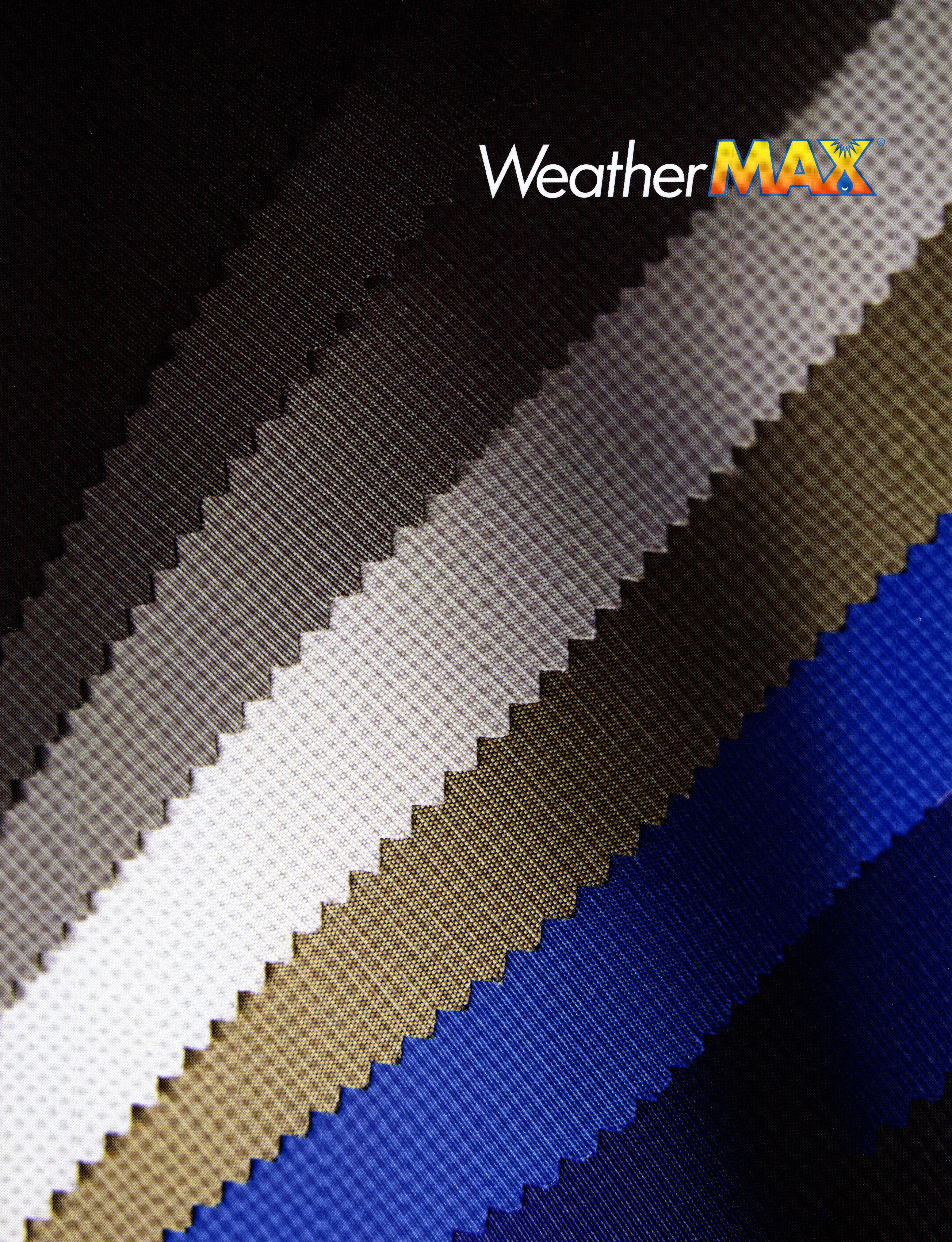 WeatherMAX Trifold Sample Card - Weathermax