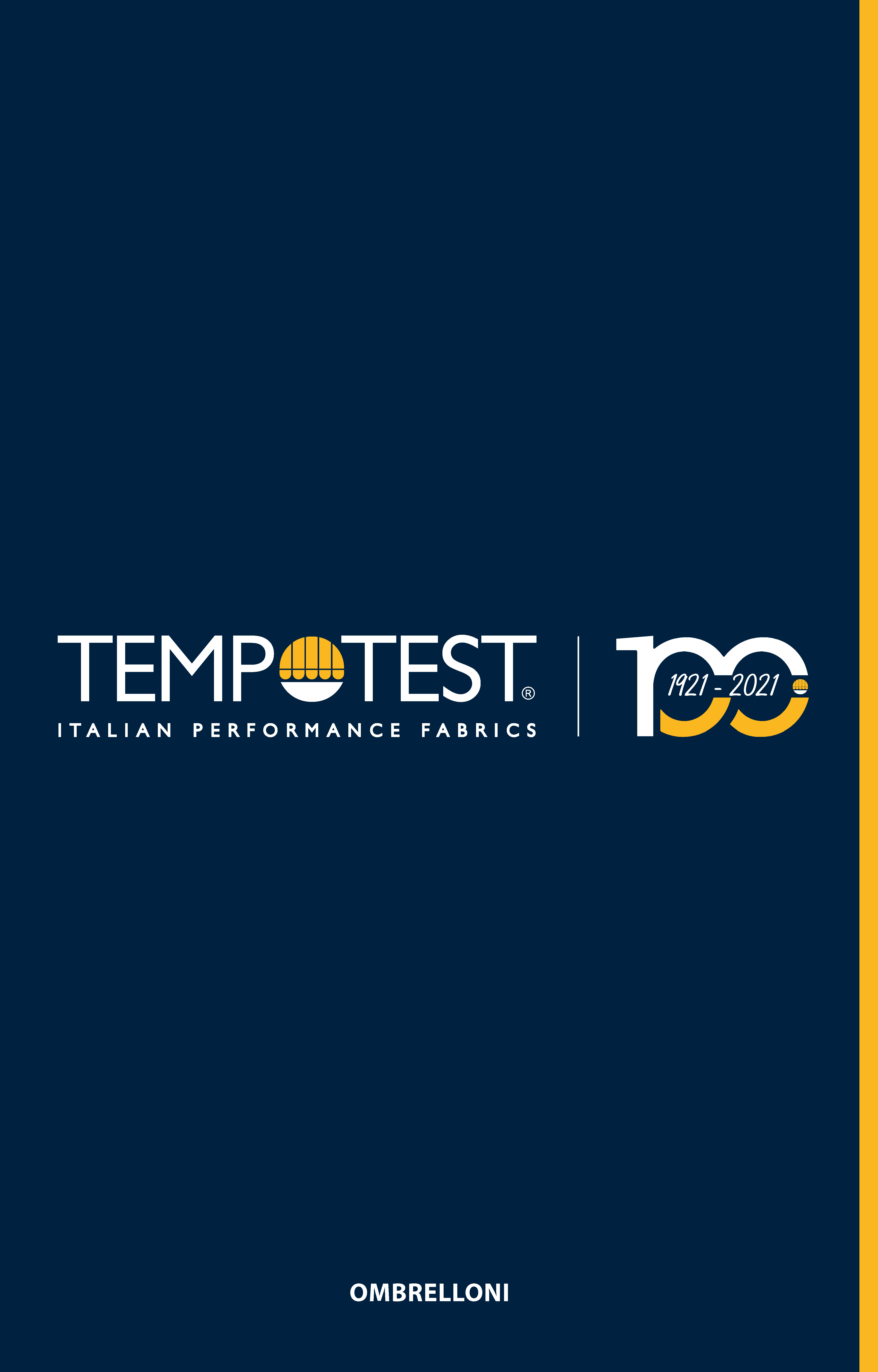 Tempotest Ombrelloni Sample Card - Awning Samples