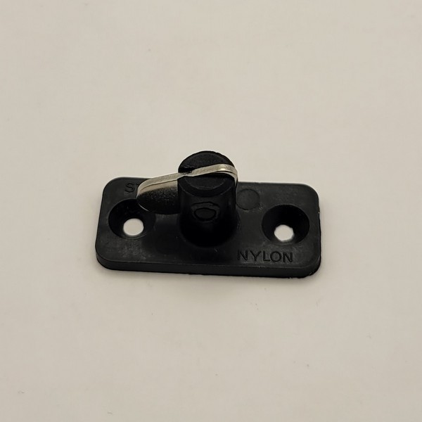 Stayput Vertical Single Black 10/PK - Fasteners