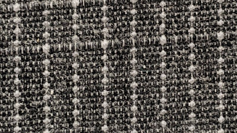 Tempotest Carbon Gessato Seta Cruda - Tempotest Awning Fabrics