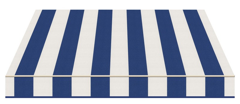 Tempotest Stripe Navy Frost/White - Tempotest Awning Fabrics