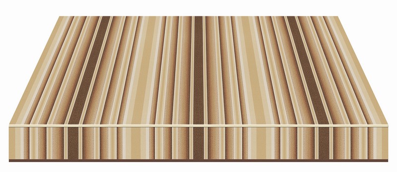 Tempotest Stripe Cocoa Stripe - Tempotest Awning Fabrics