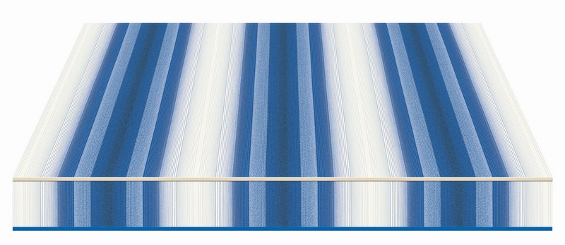 Tempotest Stripe Royal/White - Tempotest Awning Fabrics