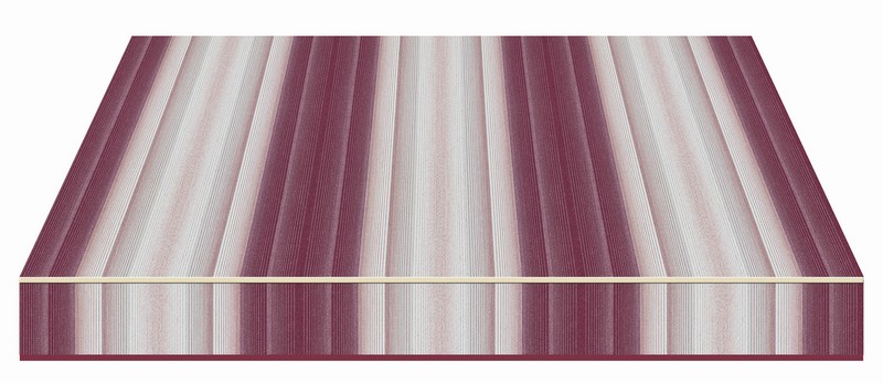Tempotest Stripe Burgundy/Grey - Tempotest Awning Fabrics