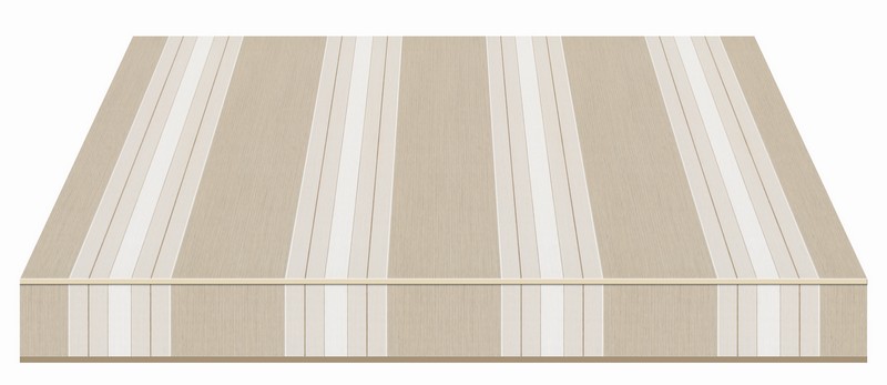 Tempotest Stripe Brown Cream - Tempotest Awning Fabrics