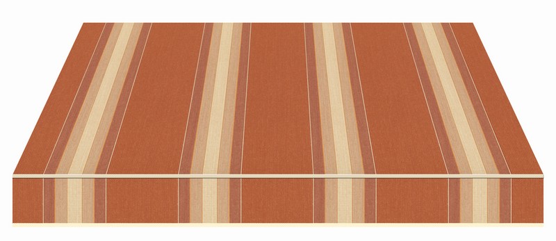Tempotest Stripe Cinnabar - Tempotest Awning Fabrics