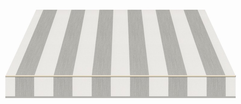 Tempotest Stripe Pebble Tweed/White - Tempotest Awning Fabrics