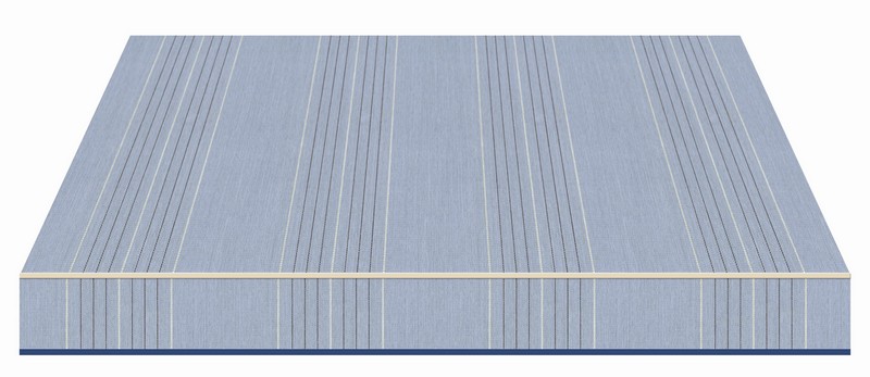 Tempotest Stripe Rebel Blue - Tempotest Awning Fabrics