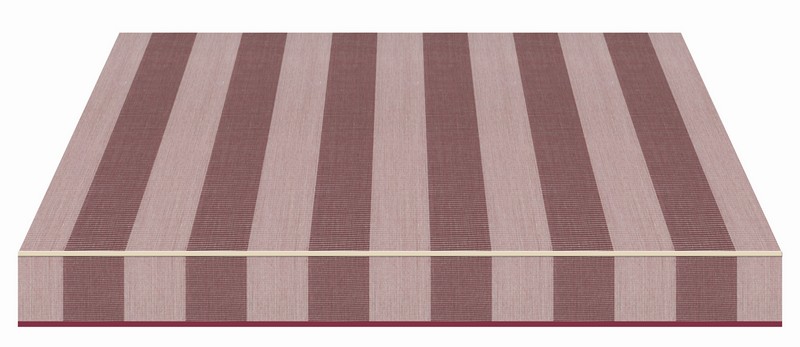 Tempotest Stripe Bordeaux Ice Blend - Tempotest Awning Fabrics